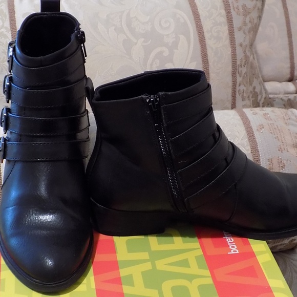 BareTraps Shoes - Treena Buckle Ankle Boots By BareTraps 9.5M EUC